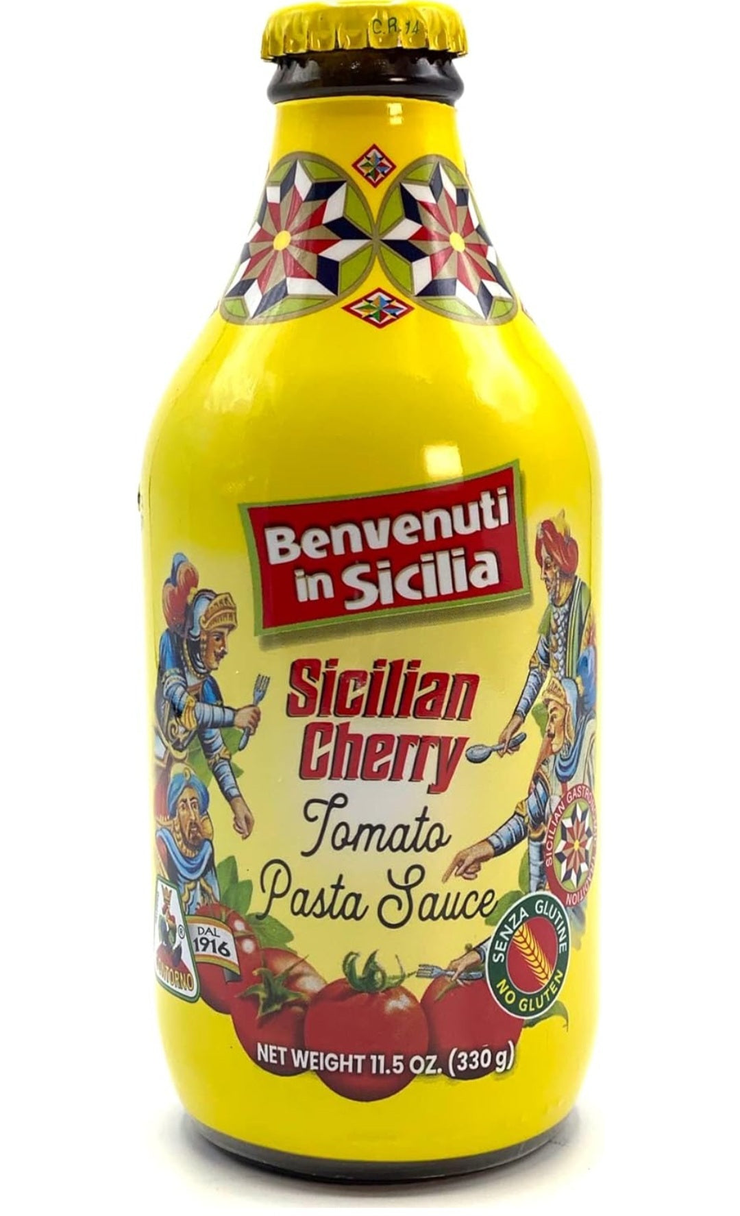 Contorno Benvenuti in Sicilia Sicilian Cherry Tomato Sauce, 11.6 oz –  saporidisiciliausa