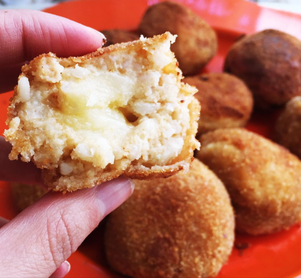 Sicilian Arancine 4 Formaggi "4 Cheese Riceballs" 4-7oz ( ready to cook) Made in Sicily