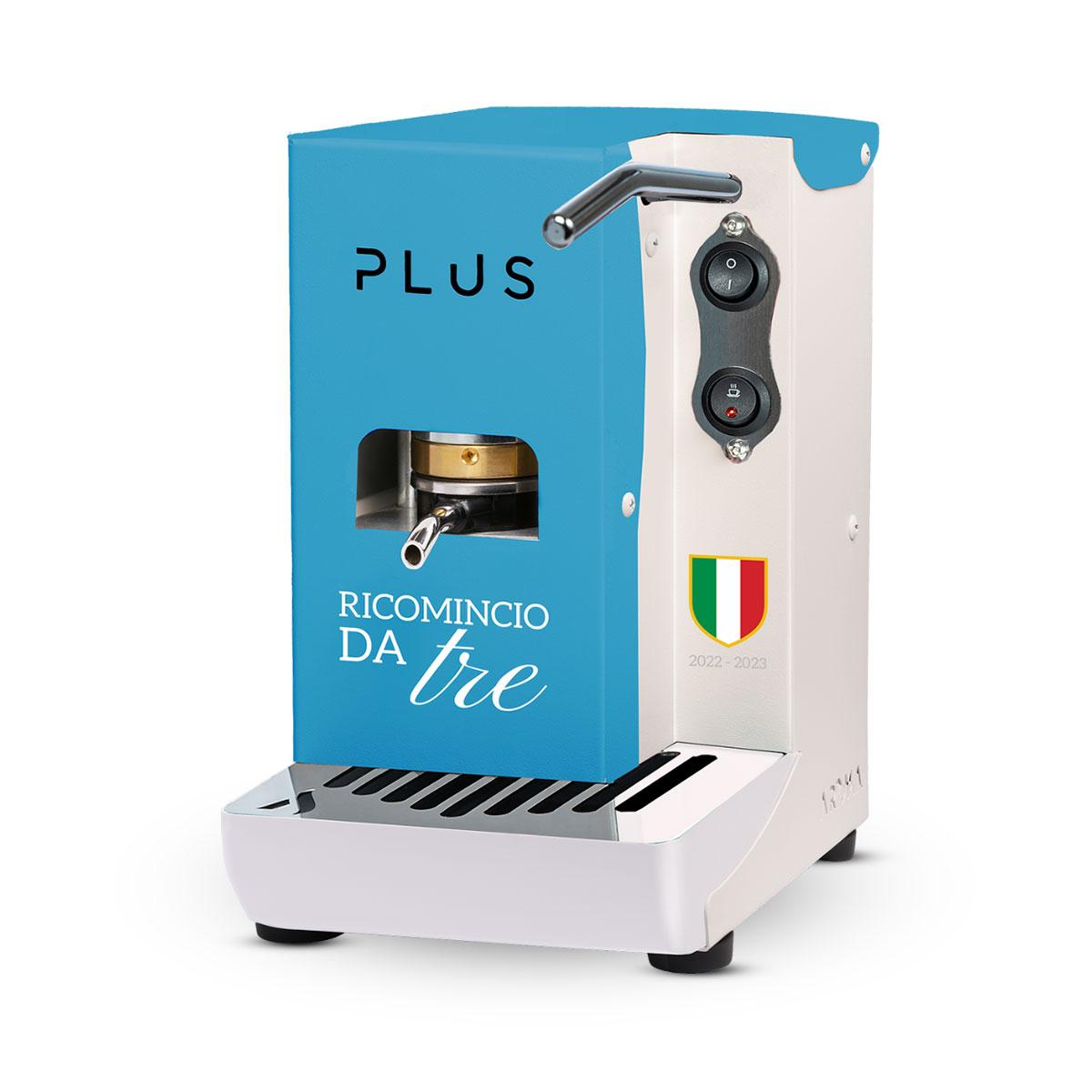 Aroma Plus Napoli Cuore Azzurro Limited Edition E.S.E. Espresso Machine