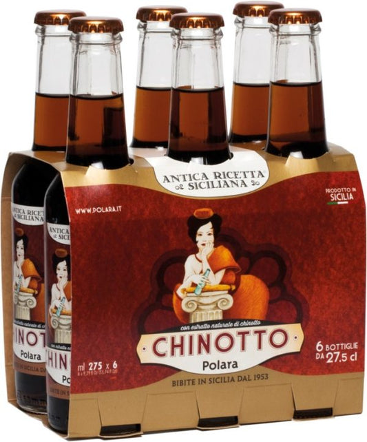 Polara Sicilian Chinotto Soda 9.29oz 6 pack